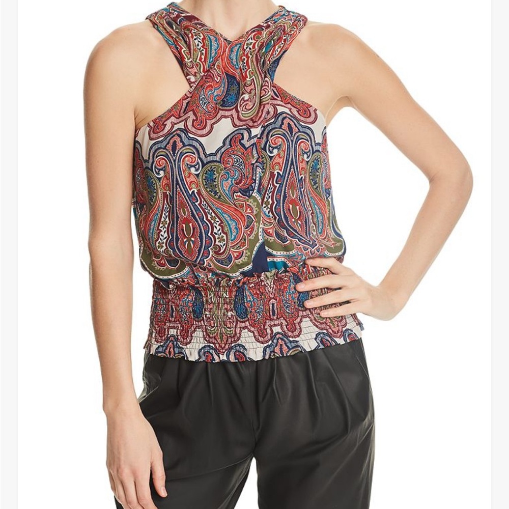 Ramy Brook Lorenza Paisley top